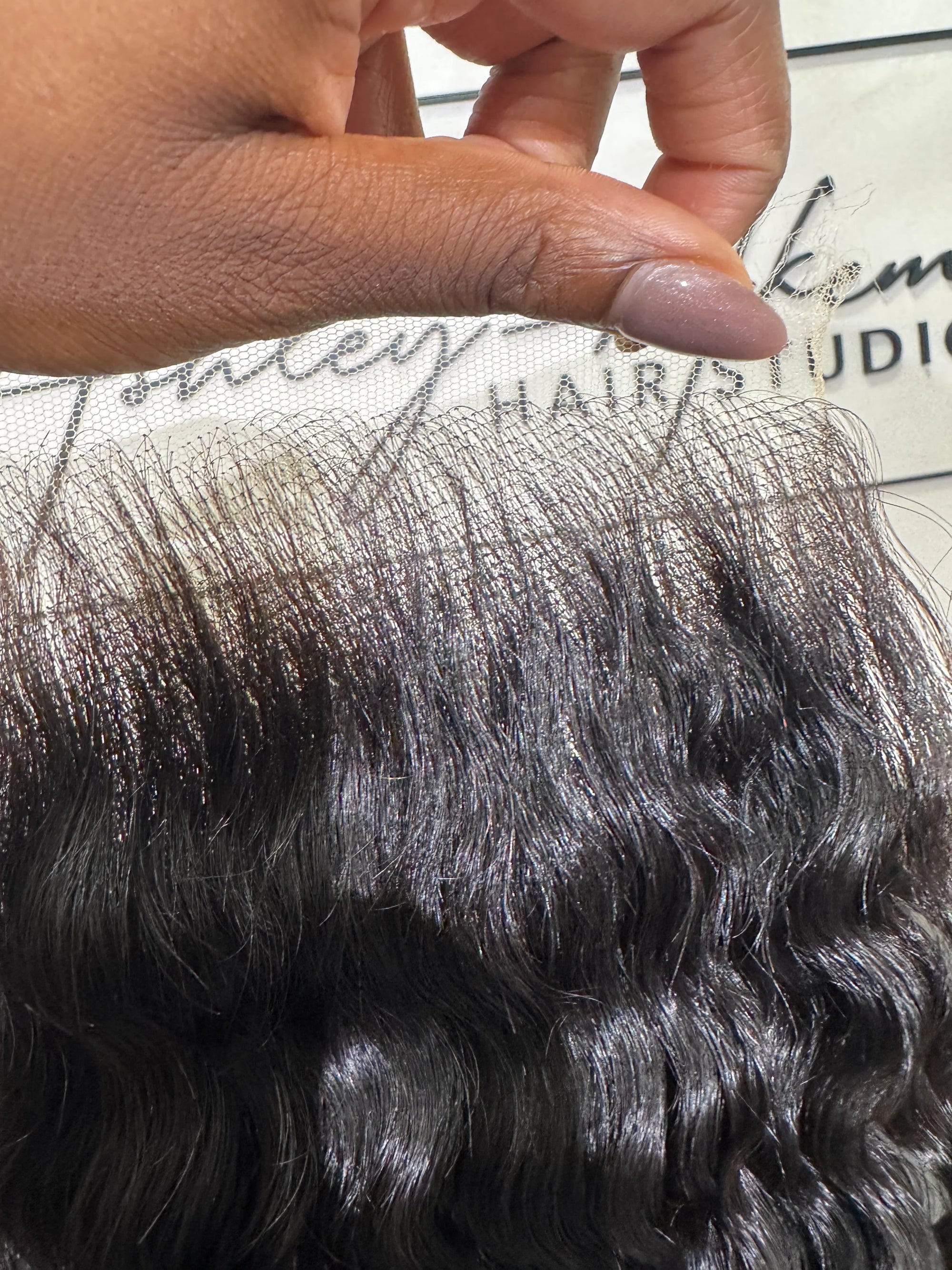 BurmeseLUXE Curly HD Lace Closure