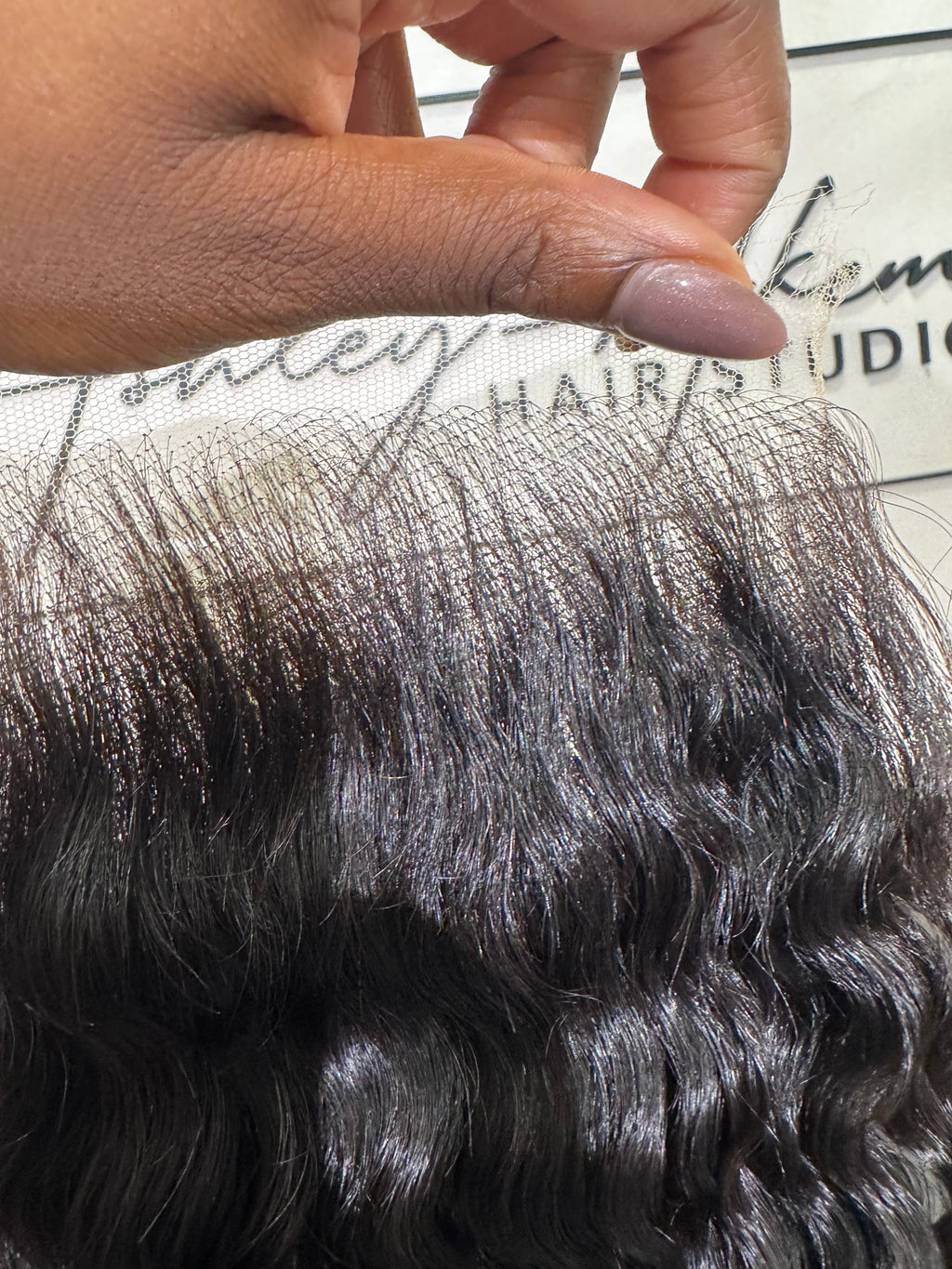 BurmeseRAW Curly HD Lace Closure