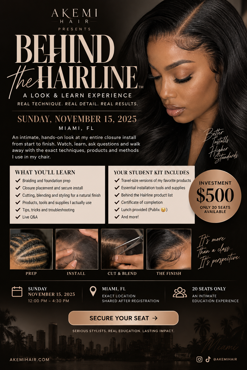 Seamless Closure Look & Learn Class