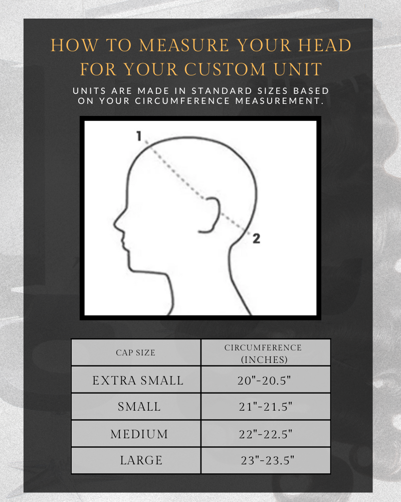 Custom Wig Construction (DEPOSIT)