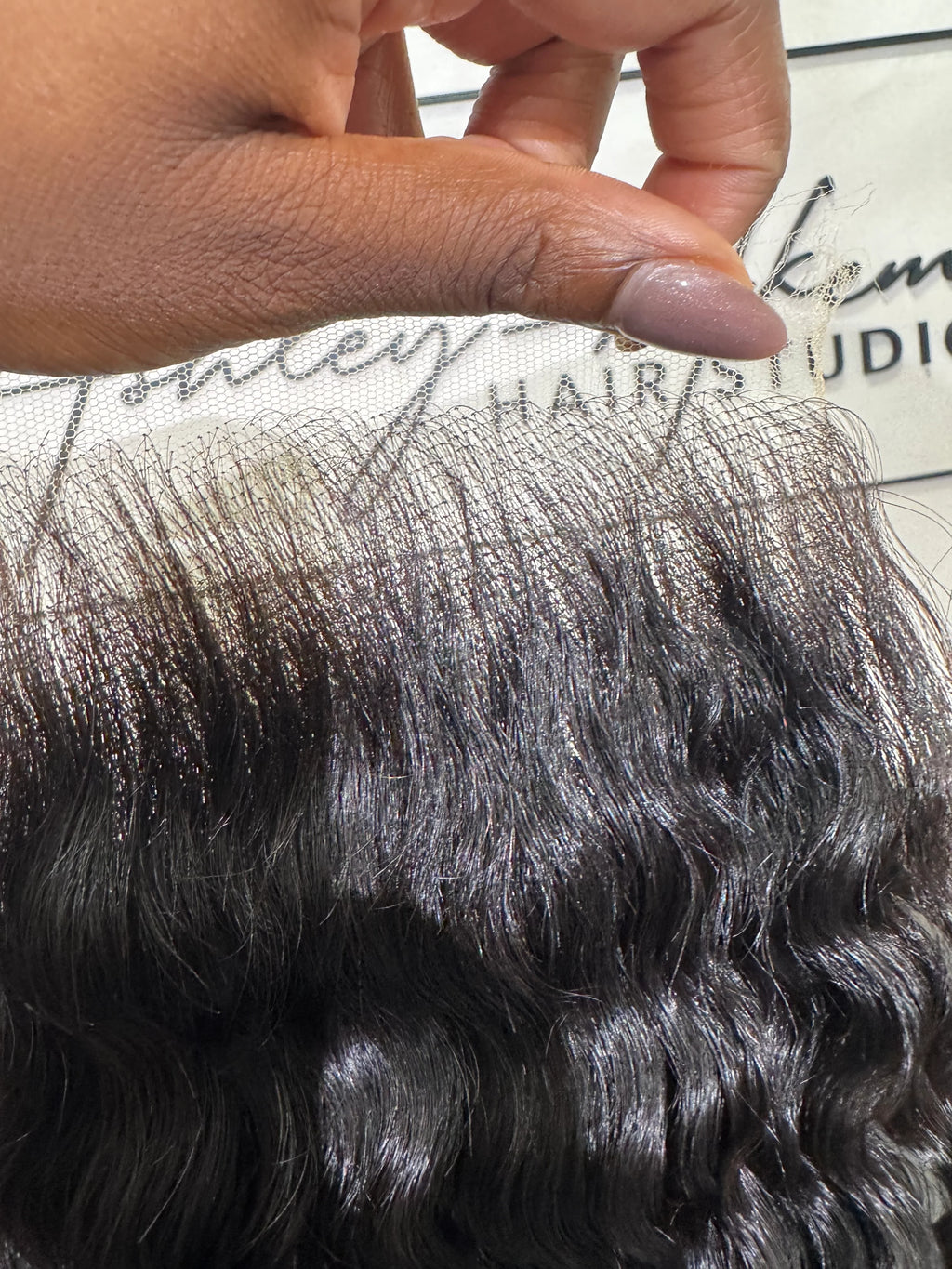 BurmeseLUXE Curly HD Lace Closure